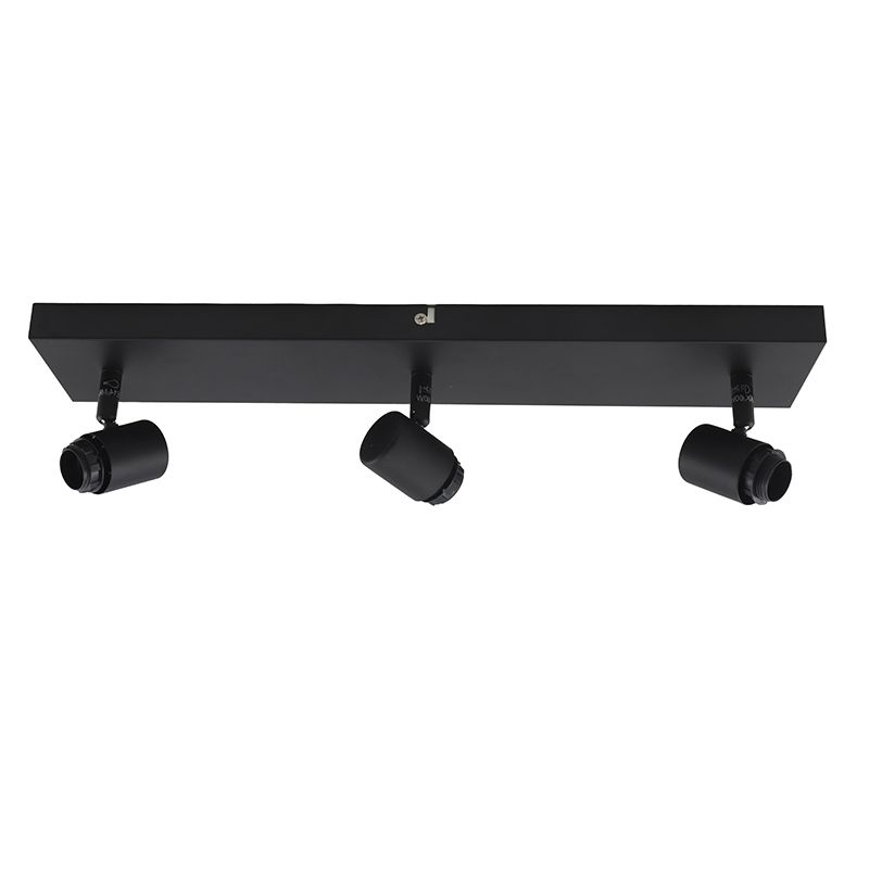 Aluminiowa rozeta do lamp czarna, Rika