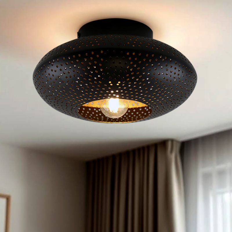 Orientalna lampa sufitowa czarna, Hila Orientalna lampa sufitowa czarna, Hila