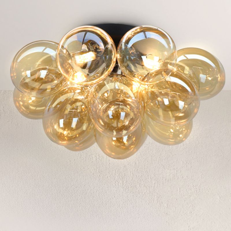 Design lampa sufitowa bursztynowa, Cyril