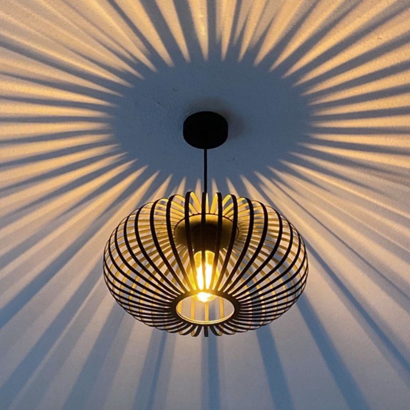 Industrialna lampa wisząca czarna, Lieve Industrialna lampa wisząca czarna, Lieve