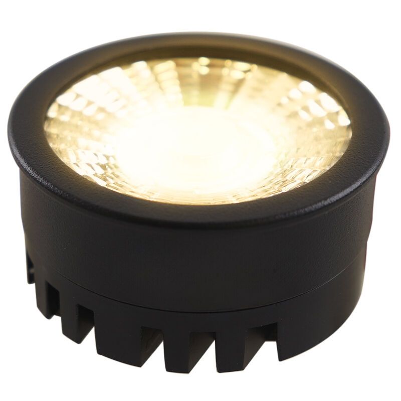 Olucia żarówka LED módulo LED ściemnialna Vivian, czarny, 5W, dim to warm