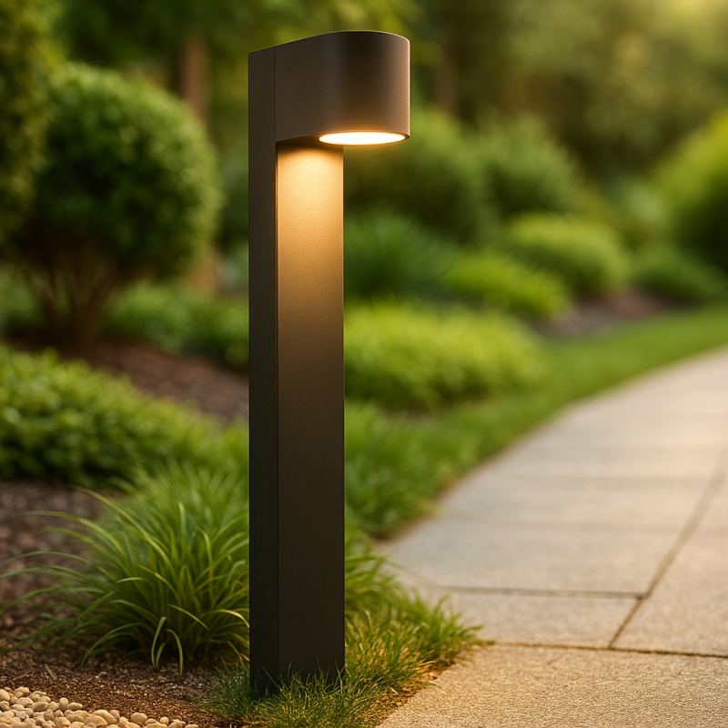 Nowoczesna lampa zewnętrzna czarna, Corina, IP44