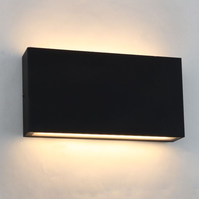 Nowoczesna lampa zewnętrzna czarna, Cailey, 10W, 3000K LED, IP54 Nowoczesna lampa zewnętrzna czarna, Cailey, 10W, 3000K LED, IP54