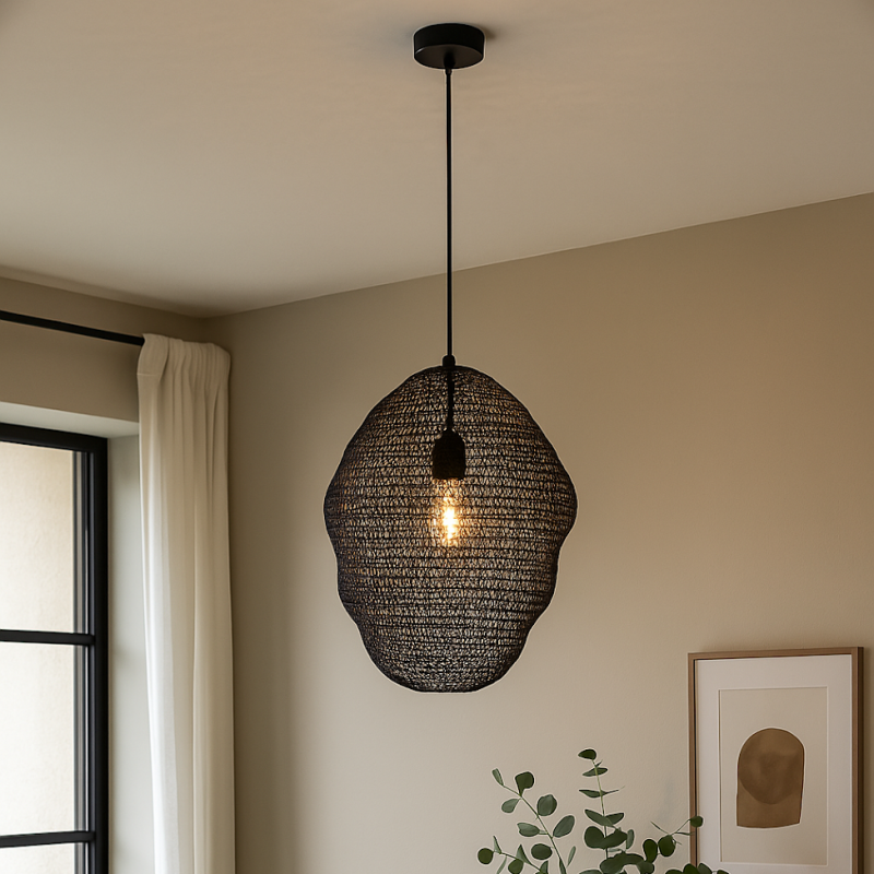 Design lampa wisząca czarna, Sep Design lampa wisząca czarna, Sep