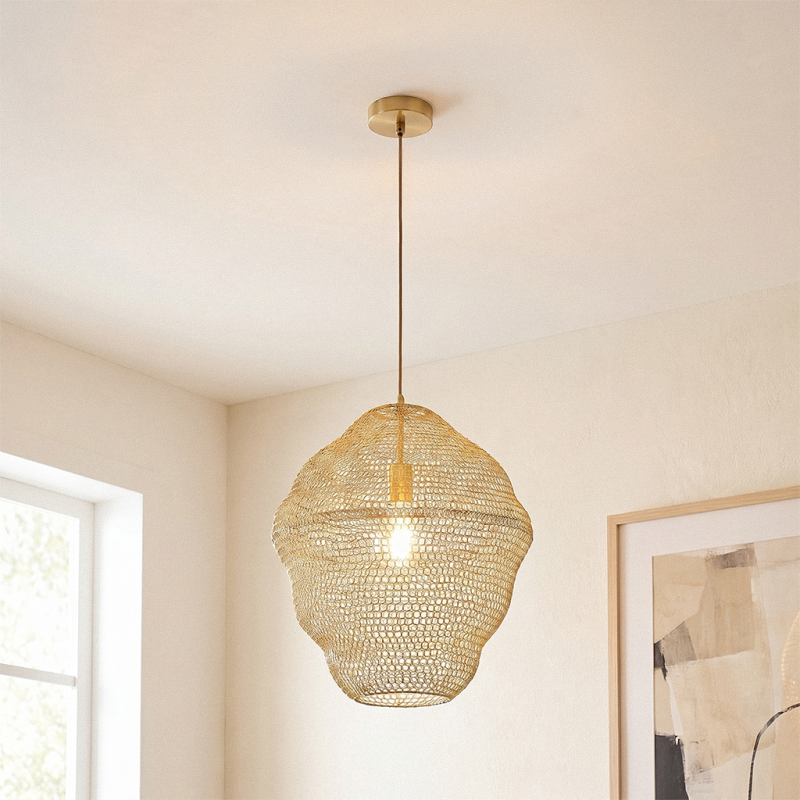Design lampa wisząca złota, Sep