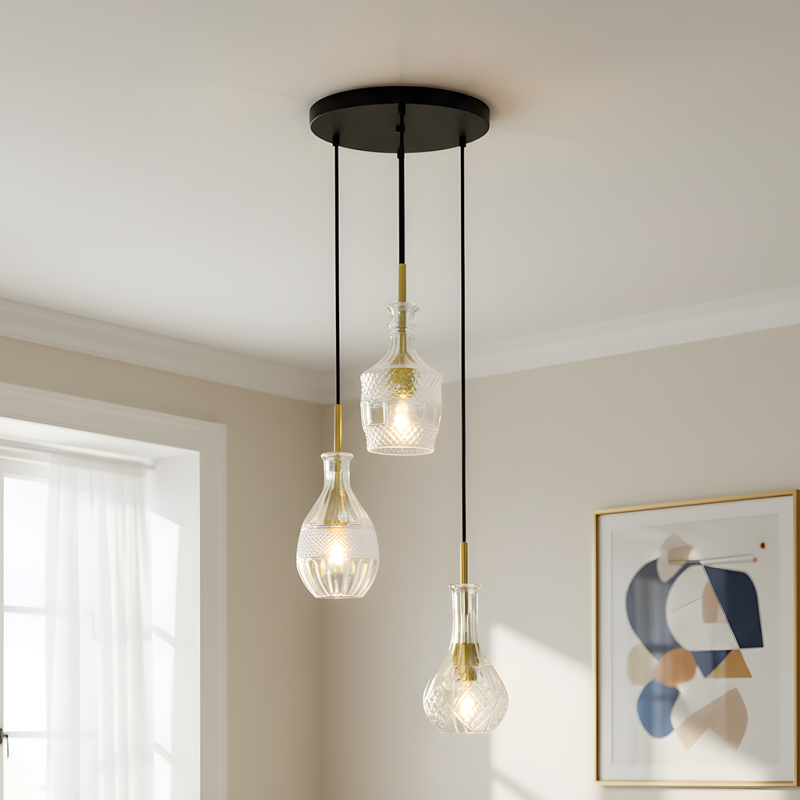 Design lampa wisząca przezroczysta, Danny Design lampa wisząca przezroczysta, Danny