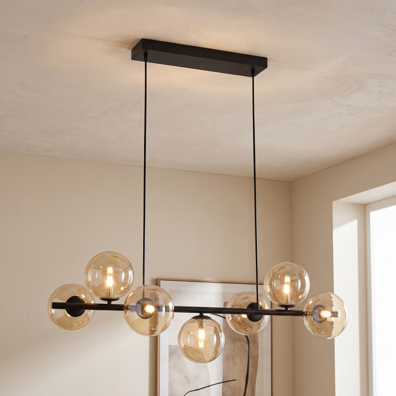 Design lampa wisząca bursztynowa, Remo Design lampa wisząca bursztynowa, Remo