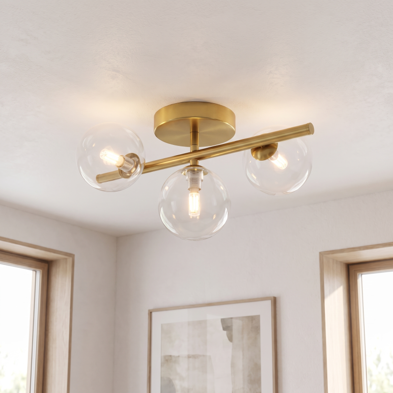 Design lampa sufitowa przezroczysta, Remo Design lampa sufitowa przezroczysta, Remo