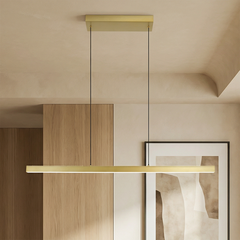 Nowoczesna lampa wisząca mosiądz, Iwan, 18W, 2700K LED Nowoczesna lampa wisząca mosiądz, Iwan, 18W, 2700K LED