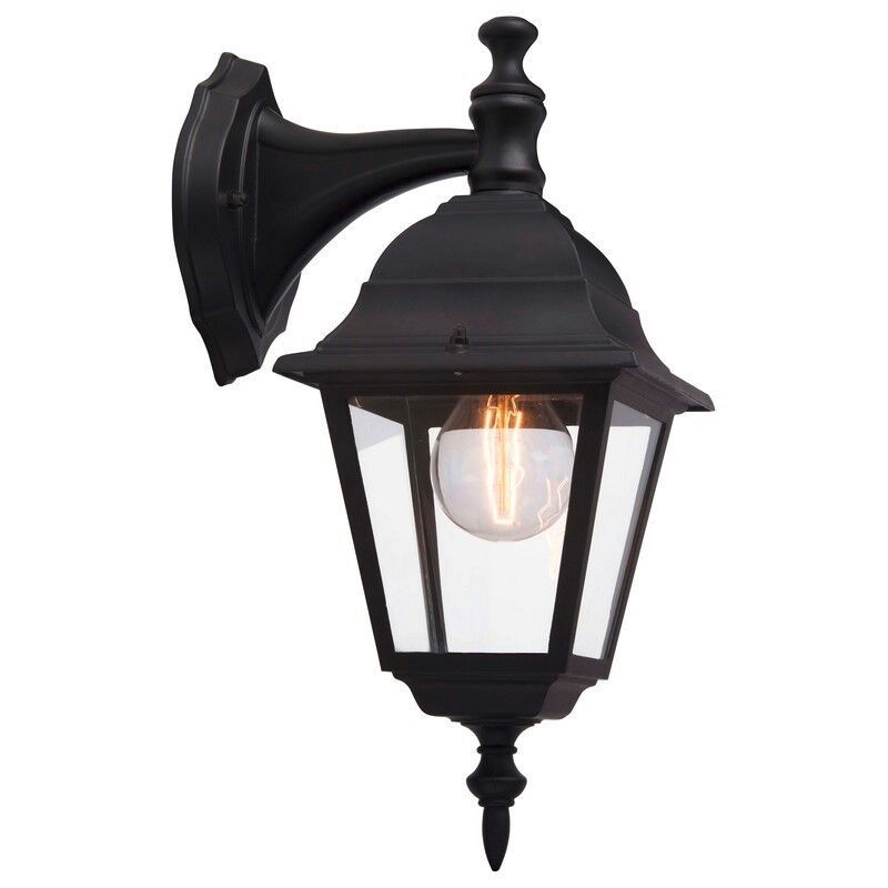 Klasyczna lampa zewnętrzna czarna, Adelyn, IP23 Klasyczna lampa zewnętrzna czarna, Adelyn, IP23