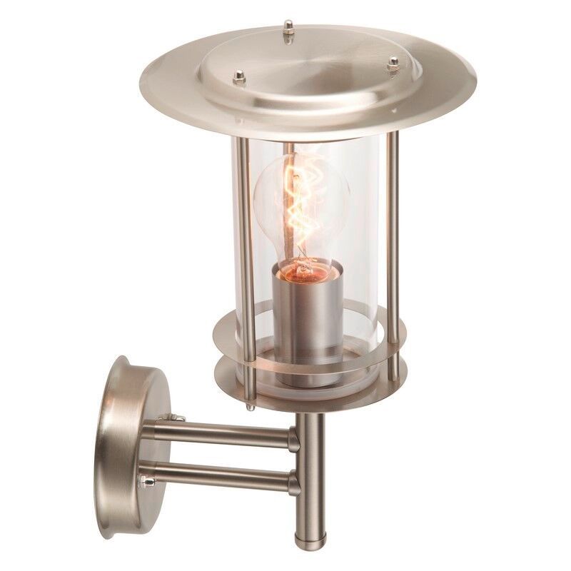 Metalowa lampa zewnętrzna chromowana, Shamayra, IP44 Metalowa lampa zewnętrzna chromowana, Shamayra, IP44