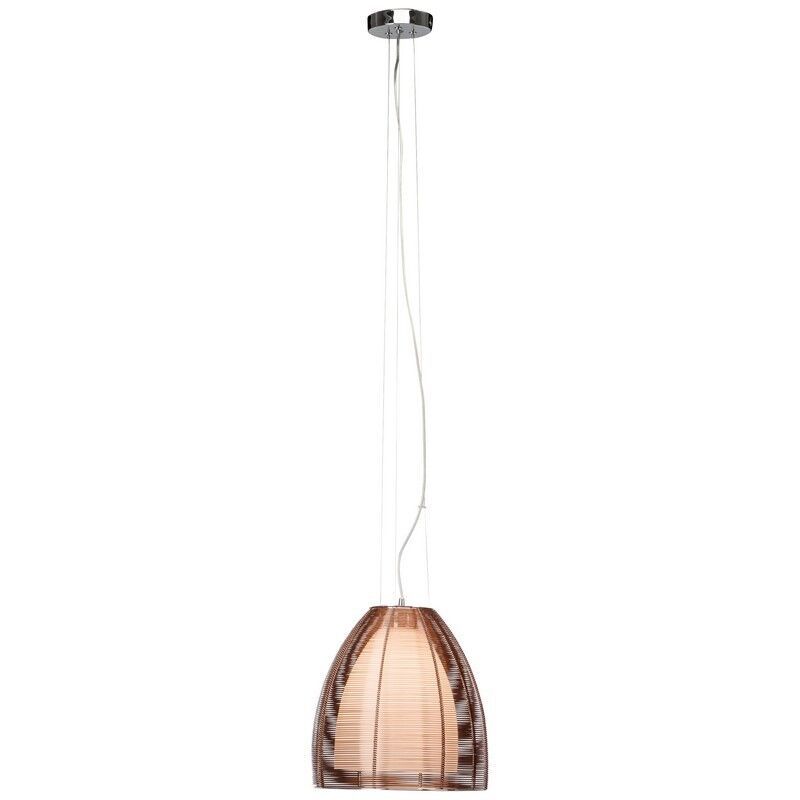 Nowoczesna lampa wisząca w kolorze brązu, Amela Nowoczesna lampa wisząca w kolorze brązu, Amela