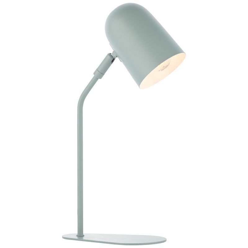 Nowoczesna lampa stołowa zielona, Lukas, z przełącznik Nowoczesna lampa stołowa zielona, Lukas, z przełącznik