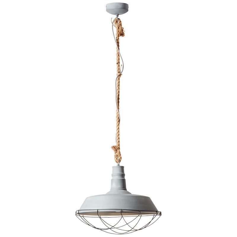 Industrialna lampa wisząca szara, Jeysmell