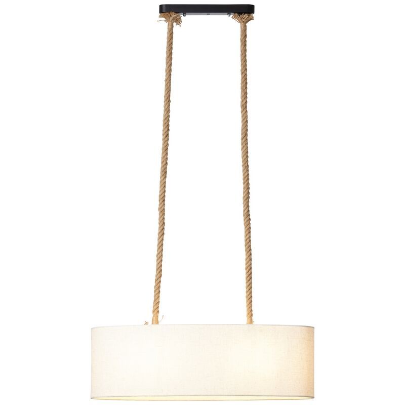 Rustykalna lampa wisząca biała, Boyke Rustykalna lampa wisząca biała, Boyke