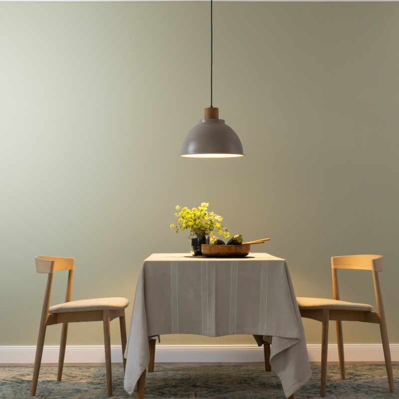 Rustykalna lampa wisząca ciemnoszara, Thalina Rustykalna lampa wisząca ciemnoszara, Thalina