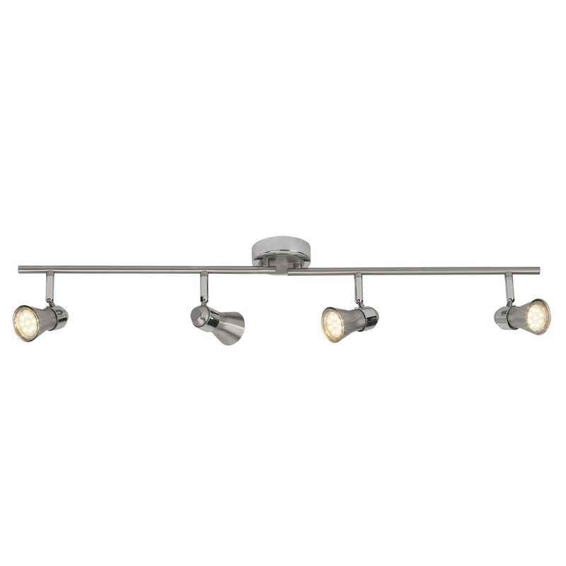 Metalowy spot sufitowy chromowany, Roel, 7W, 3000K LED Metalowy spot sufitowy chromowany, Roel, 7W, 3000K LED