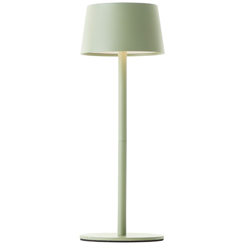 Nowoczesna lampa stołowa ogrodowa zielona, Petter, 2W, 3000K LED, IP44, ściemniana w 3 krokach