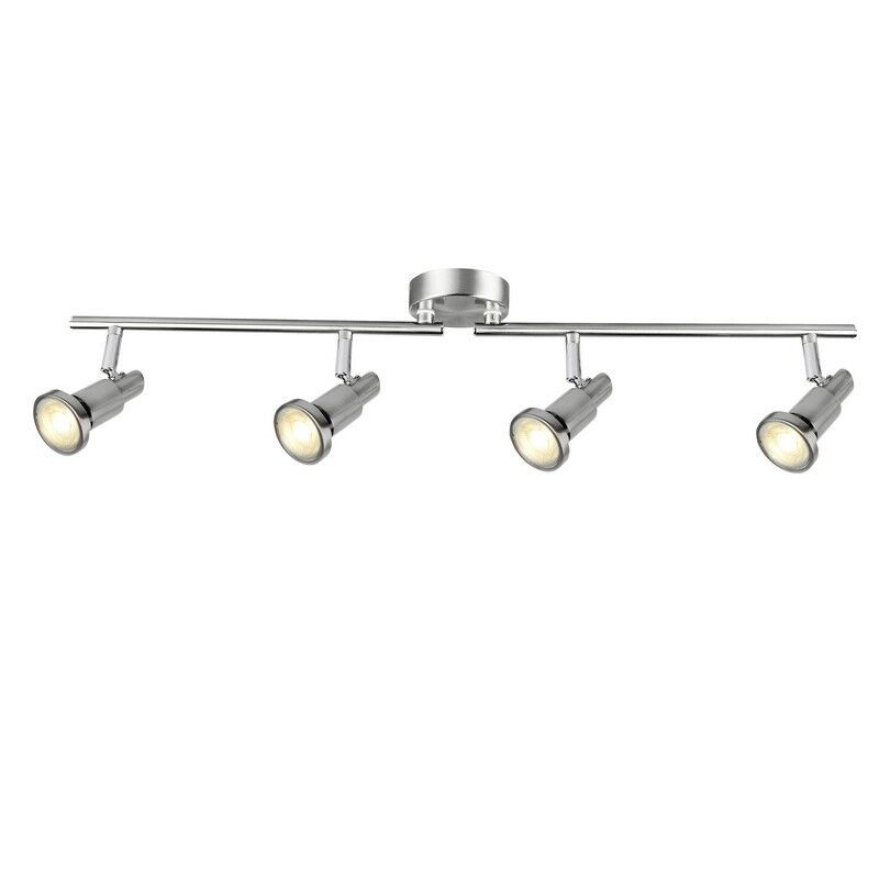 Metalowy spot sufitowy chromowany, Robel, 7W, 3000K LED