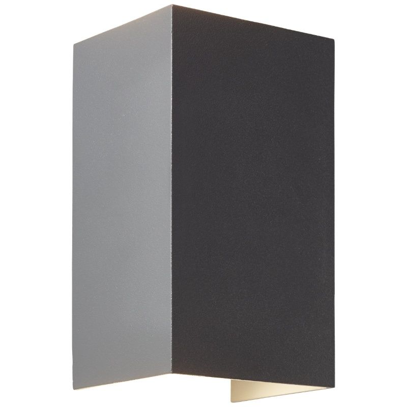 Nowoczesny kinkiet góra-dół szary, Romar, 8W, 3000K LED, IP44