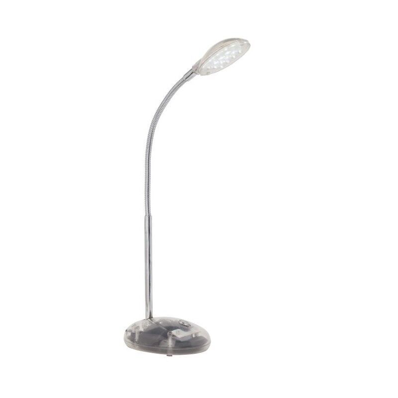 Plastikowa lampa biurkowa przezroczysta, Marenthe, 2W, 6000K LED, z przełącznik Plastikowa lampa biurkowa przezroczysta, Marenthe, 2W, 6000K LED, z przełącznik