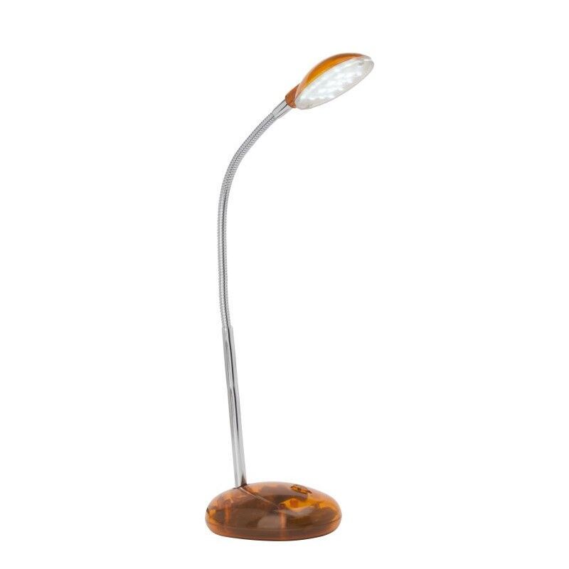 Plastikowa lampa biurkowa pomarańczowa, Marenthe, 2W, 6000K LED, z przełącznik Plastikowa lampa biurkowa pomarańczowa, Marenthe, 2W, 6000K LED, z przełącznik