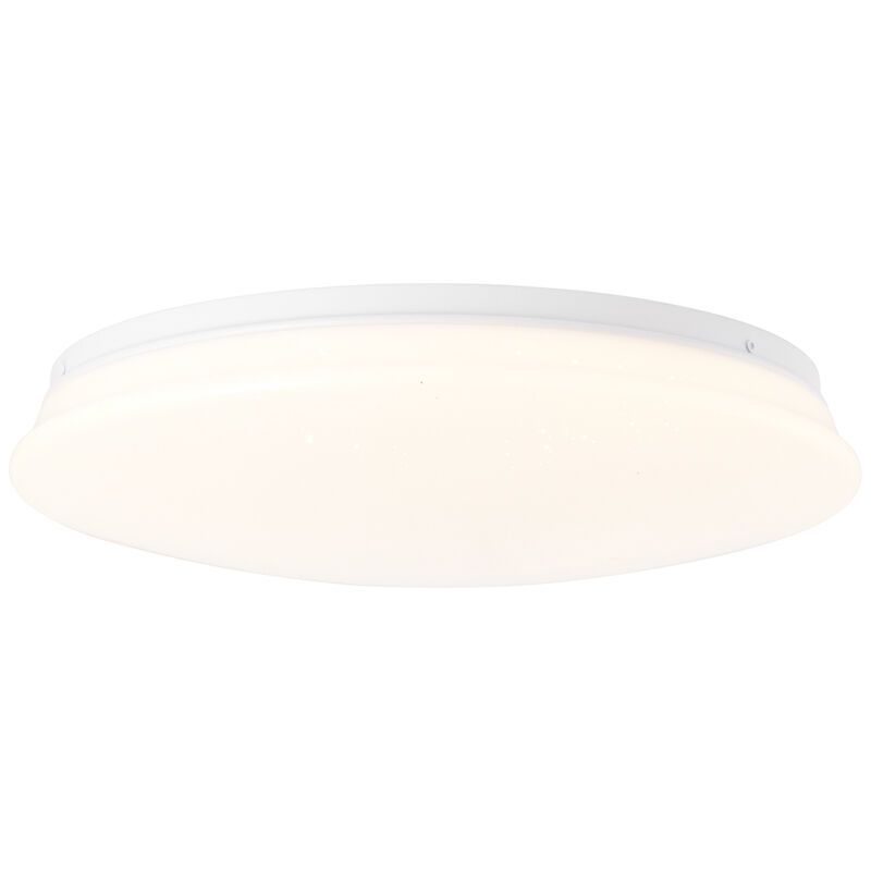 Plastikowa lampa sufitowa z czujnikiem biała, Julie, 18W, 3000K LED