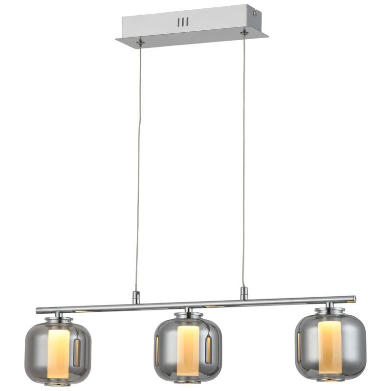 Design lampa wisząca chromowana, Emmely, 17W, 3000K LED Design lampa wisząca chromowana, Emmely, 17W, 3000K LED