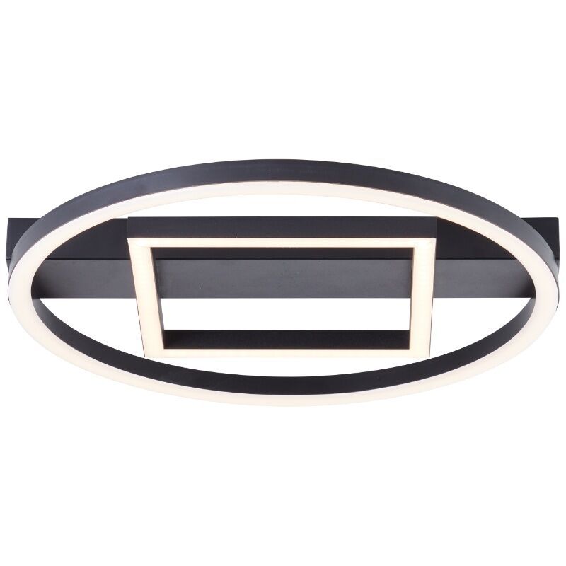 Design plafon sufitowy czarny, Konrad, 20W, 3000K LED Design plafon sufitowy czarny, Konrad, 20W, 3000K LED