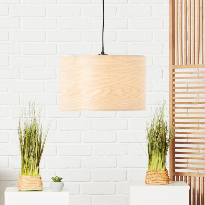Japandi lampa wisząca beżowa, Enna Japandi lampa wisząca beżowa, Enna