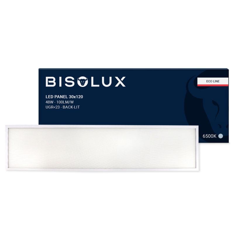Panel LED 30x120 cm, 48W, 6500K
