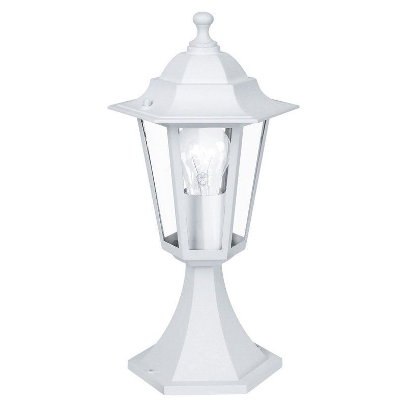 Aluminiowa klasyczna lampa zewnętrzna biała, Alieke, IP44 Aluminiowa klasyczna lampa zewnętrzna biała, Alieke, IP44