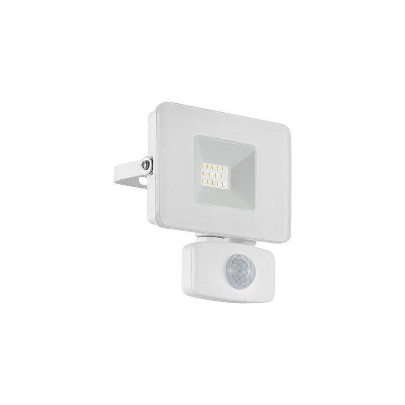 Aluminiowy kinkiet zewnętrzny z czujnikiem ruchu biały, Joey, IP44 Aluminiowy kinkiet zewnętrzny z czujnikiem ruchu biały, Joey, IP44