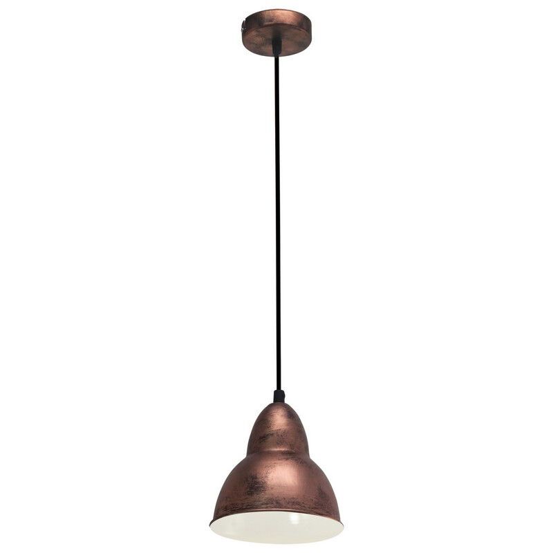 Metalowa industrialna lampa wisząca miedziana, Liana Metalowa industrialna lampa wisząca miedziana, Liana