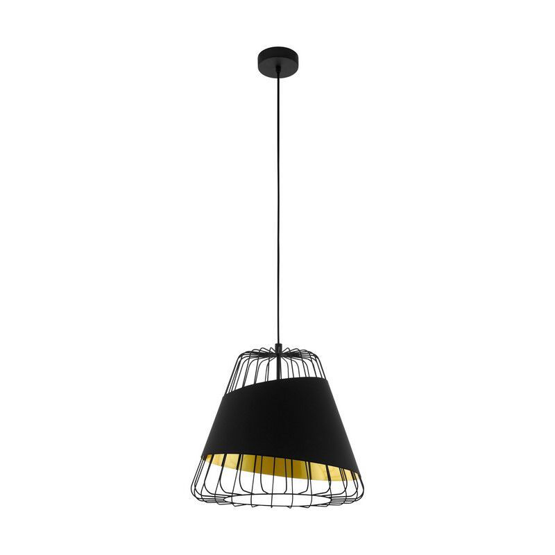 Metalowa retro lampa wisząca czarna, Joost Metalowa retro lampa wisząca czarna, Joost