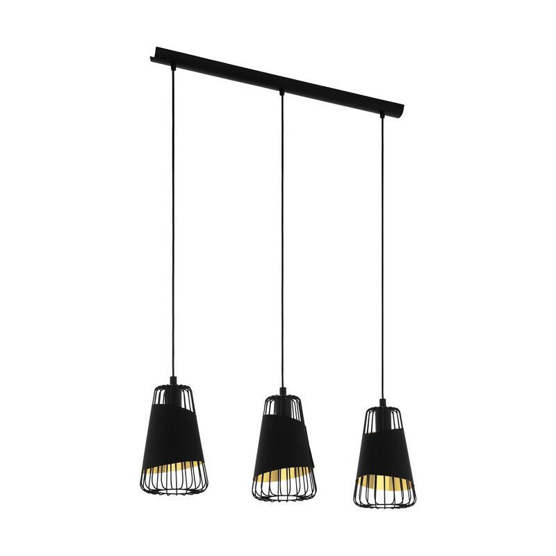 Metalowa retro lampa wisząca czarna, Joost Metalowa retro lampa wisząca czarna, Joost