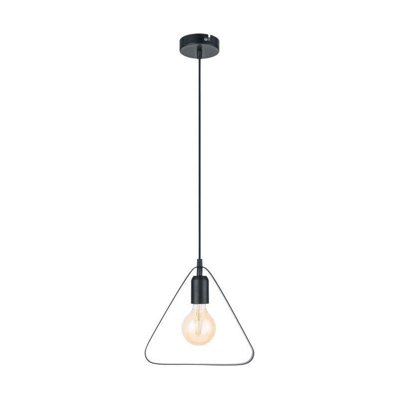 Metalowa lampa wisząca czarna, Aida