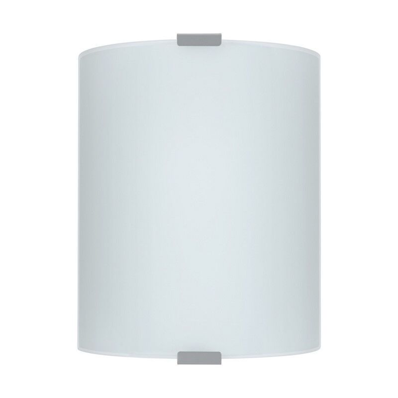 Szklana lampa sufitowa chromowana, Jesper