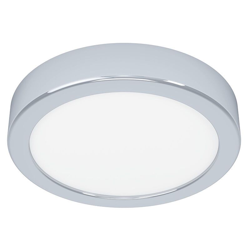 Plastikowa lampa łazienkowa sufitowa chromowana, Geraldo, 11W, 3000K LED, IP44 Plastikowa lampa łazienkowa sufitowa chromowana, Geraldo, 11W, 3000K LED, IP44