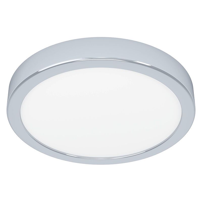 Plastikowa lampa łazienkowa sufitowa chromowana, Geraldo, 17W, 3000K LED, IP44 Plastikowa lampa łazienkowa sufitowa chromowana, Geraldo, 17W, 3000K LED, IP44