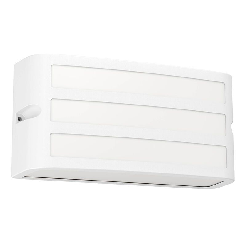 Plastikowa lampa zewnętrzna biała, Cesar, IP54 Plastikowa lampa zewnętrzna biała, Cesar, IP54