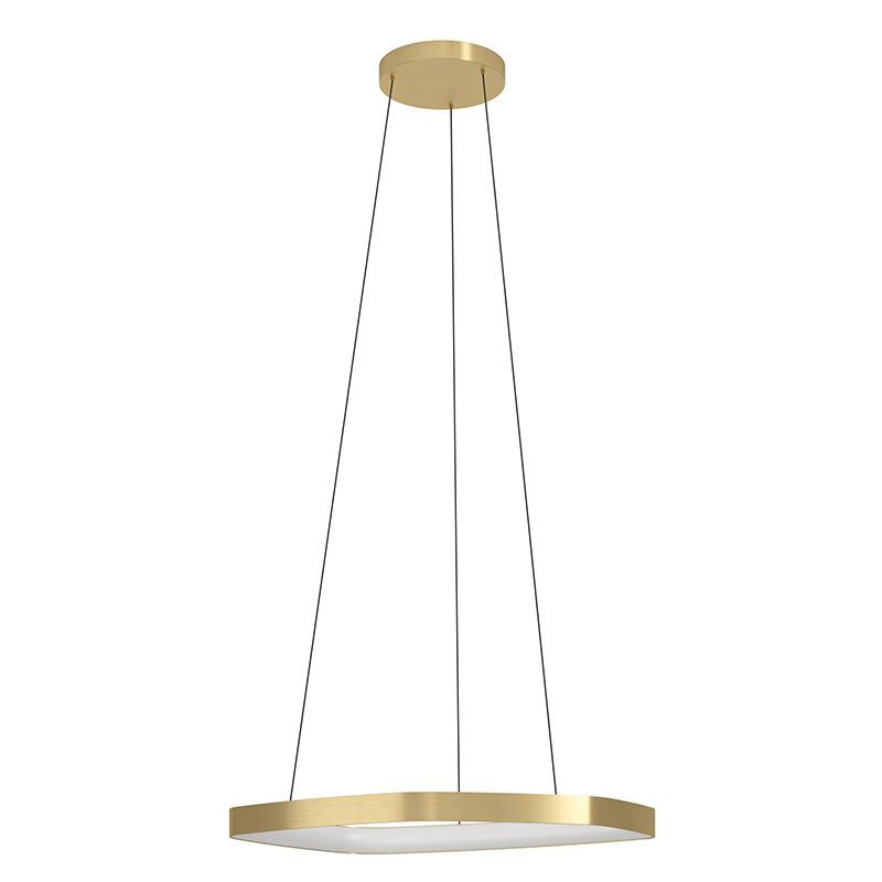 Aluminiowa design lampa wisząca złota, Samson, 25,2W, 3000K LED