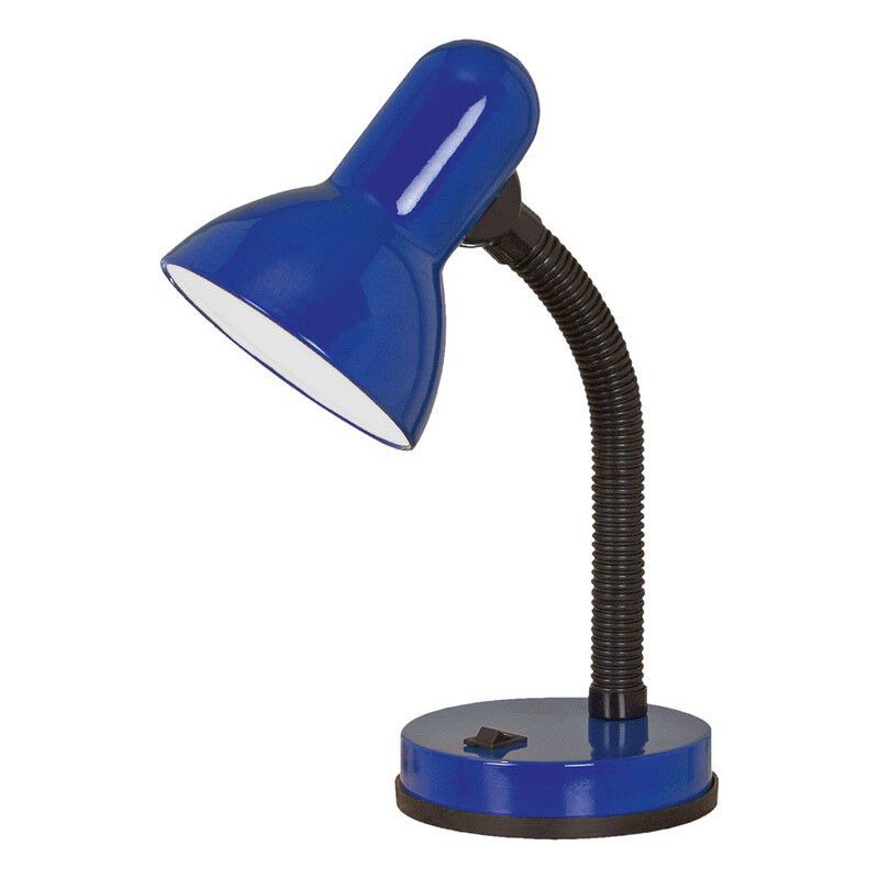 Plastikowa lampa stołowa dla dzieci niebieska, Granza, z przełącznik Plastikowa lampa stołowa dla dzieci niebieska, Granza, z przełącznik