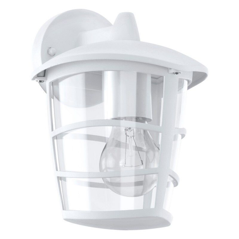 Plastikowa nowoczesna lampa zewnętrzna biała, Inas, IP44 Plastikowa nowoczesna lampa zewnętrzna biała, Inas, IP44