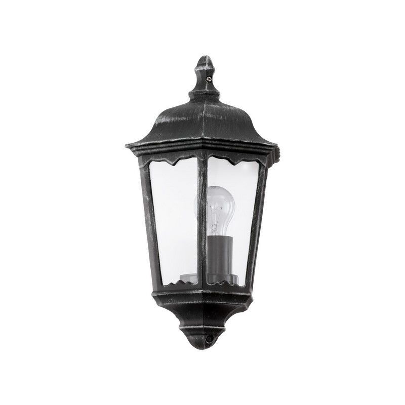 Aluminiowa klasyczna lampa zewnętrzna czarna, Leanna, IP44 Aluminiowa klasyczna lampa zewnętrzna czarna, Leanna, IP44