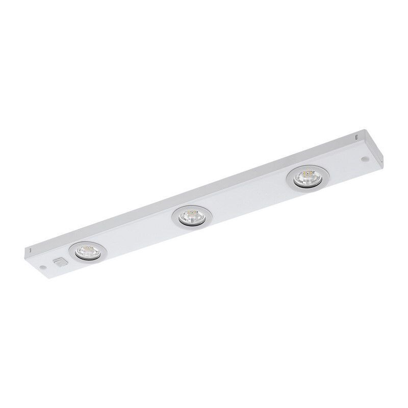 Metalowa nowoczesna lampa sufitowa biała, Jary, 2W, 3000K LED, z przełącznik