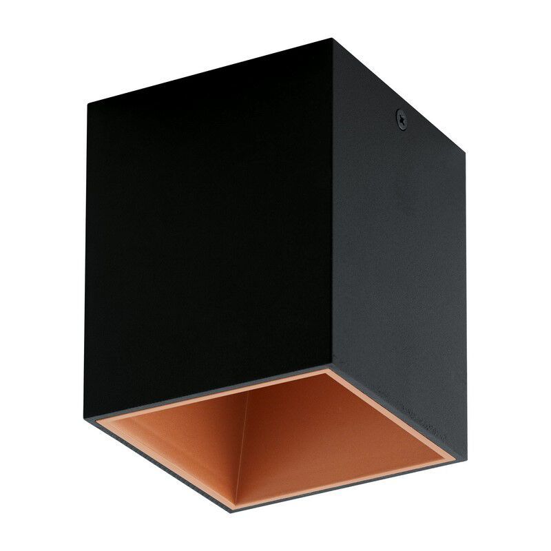 Aluminiowy nowoczesny plafon sufitowy miedziany, Dahne, 3W, 3000K LED