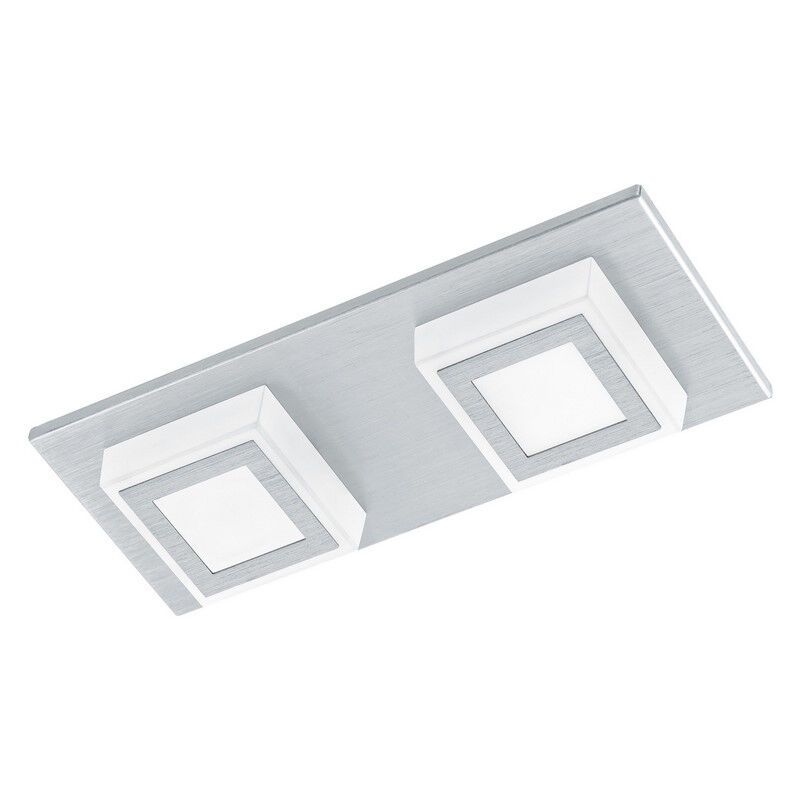 Plastikowy nowoczesny plafon sufitowy srebreny, Elsien, 3W, 3000K LED Plastikowy nowoczesny plafon sufitowy srebreny, Elsien, 3W, 3000K LED