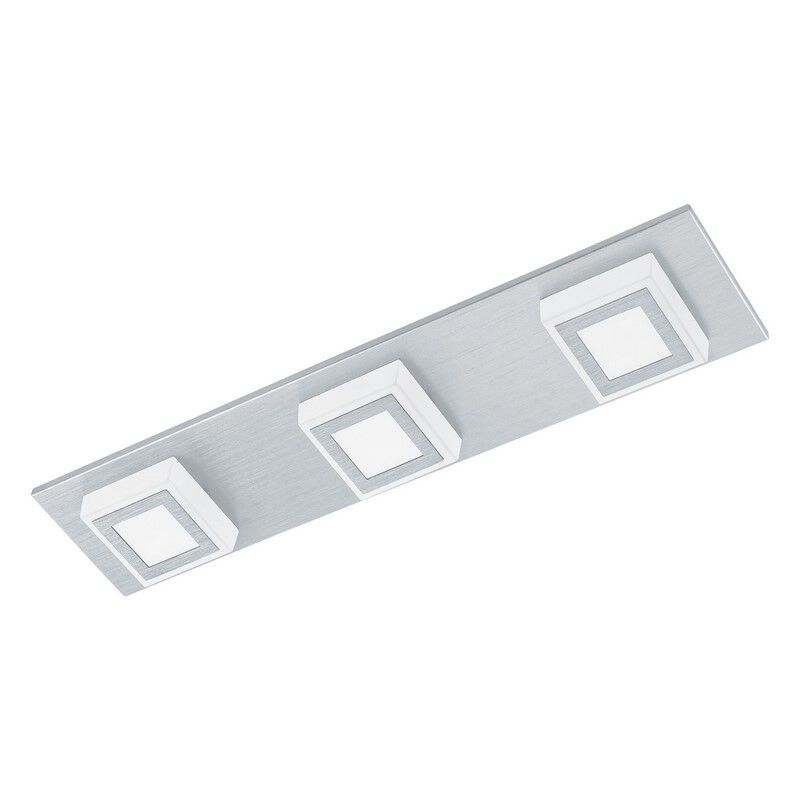 Plastikowy nowoczesny plafon sufitowy srebreny, Elsien, 3W, 3000K LED Plastikowy nowoczesny plafon sufitowy srebreny, Elsien, 3W, 3000K LED