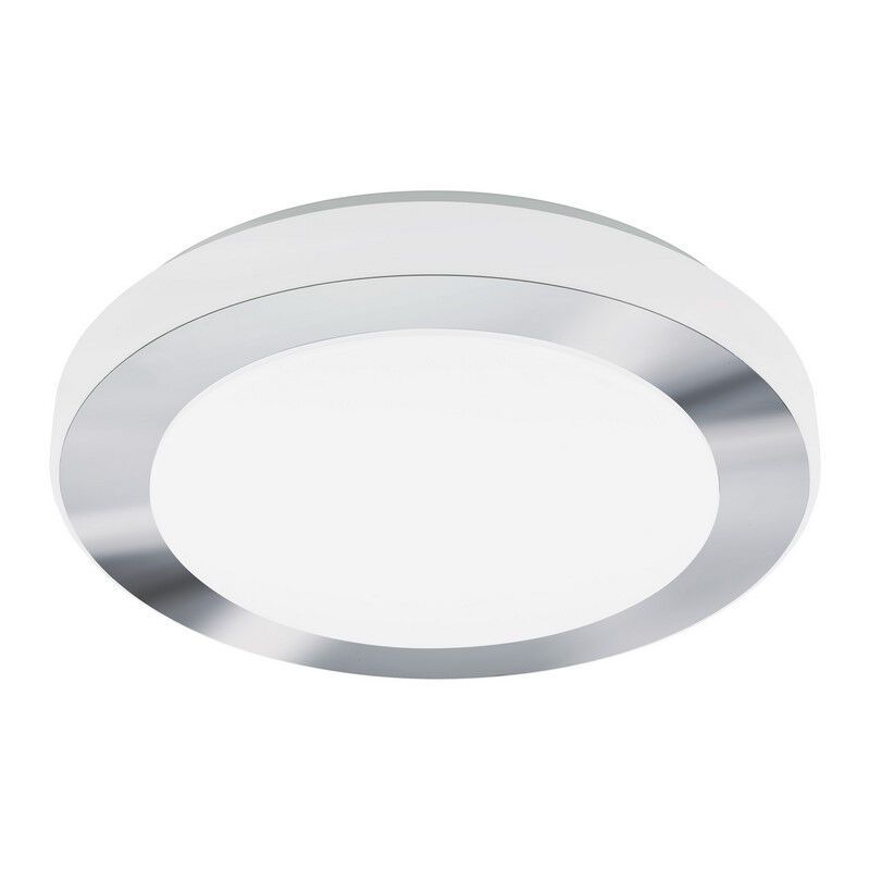 Plastikowa lampa sufitowa chromowana, Amina, 16W, 3000K LED, IP44